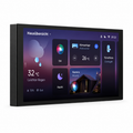 6,9-Zoll Smart-Home-Steuerzentrale mit Touchscreen, Zigbee- und Matter-Unterstützung, WLAN, Bluetooth und Sprachsteuerung, zur Wandmontage, Schwarz oder Weiß