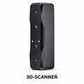 Kabelloser 3D-Scanner mit Handgriff, 0,05 mm Präzision, 30 FPS, 24-Bit-Farbscan für Autoteile, Reverse Engineering und 3D-Druck