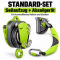 Elektrischer Seil-Ascender mit Abseilgerät – Power-Ascender-Set für Höhenarbeiten